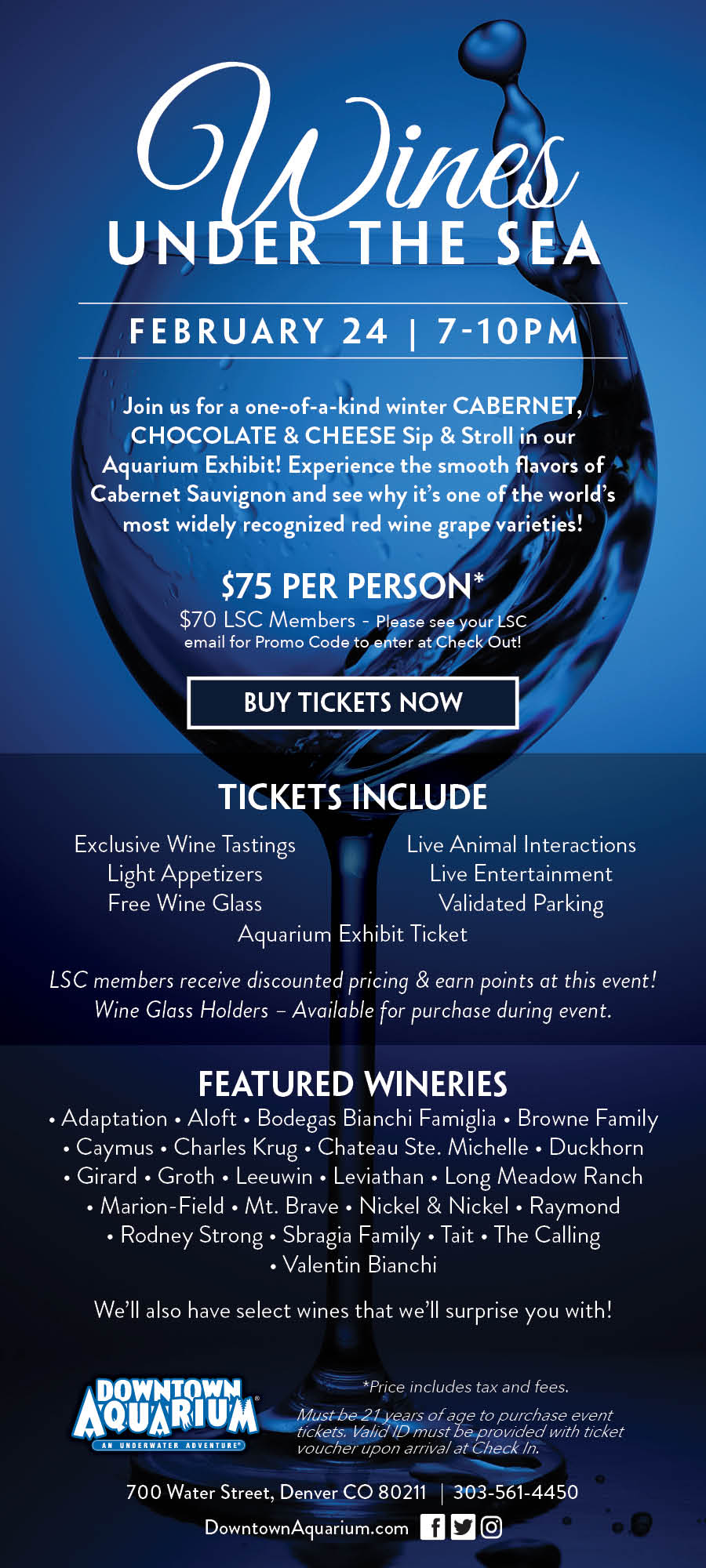 Downtown Aquarium Wine Fest